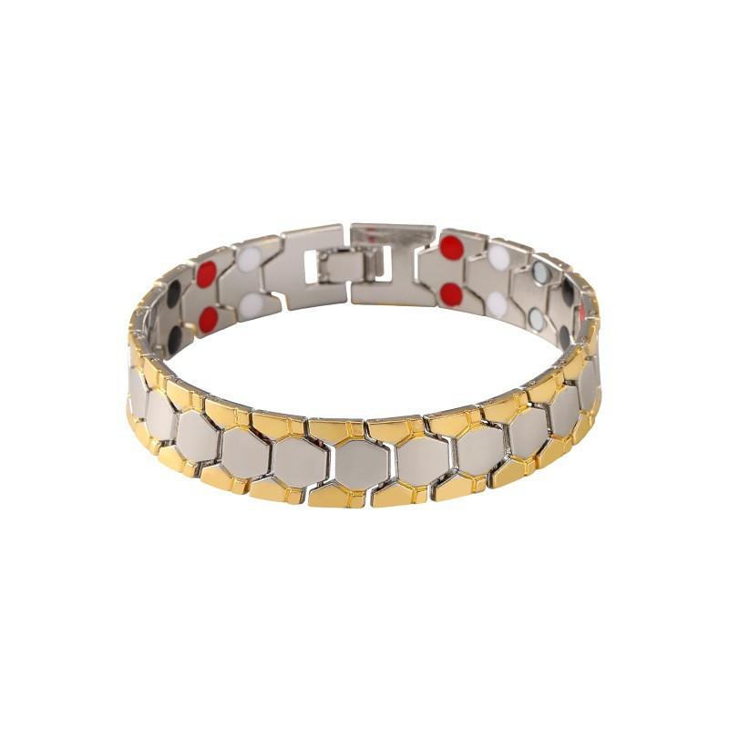 High-end Niche High-end Domineering Alloy Magnet Bracelet Men's Fashion Trend Jewelry