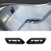 2x Front Engine Hood Air Outlet Cover Trim For Dodge Challenger SXT 2015+ Black
