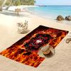 Eintracht Frankfurt Fußball Print Strandtuch, Großes Weiches Schnelltrocknendes Handtuch für Strand Camping Schwimmen