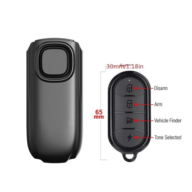 YNF 113dB Loud Bicycle Anti-theft Alarm with Remote Control, Ultimate Bike Security