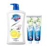3D White Toothpaste & Safeguard Shower Gel Bundle