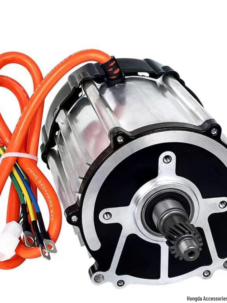 Honglida 60V Bürstenloser Elektrischer Dreiradmotor mit Vierrad-Differential