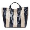 PVC Tote Bag Plaid Work Handbags Purses Large Shoulder Handbag Plastic Carry All Bag for Women Work Travel Fashion Shopping Bag