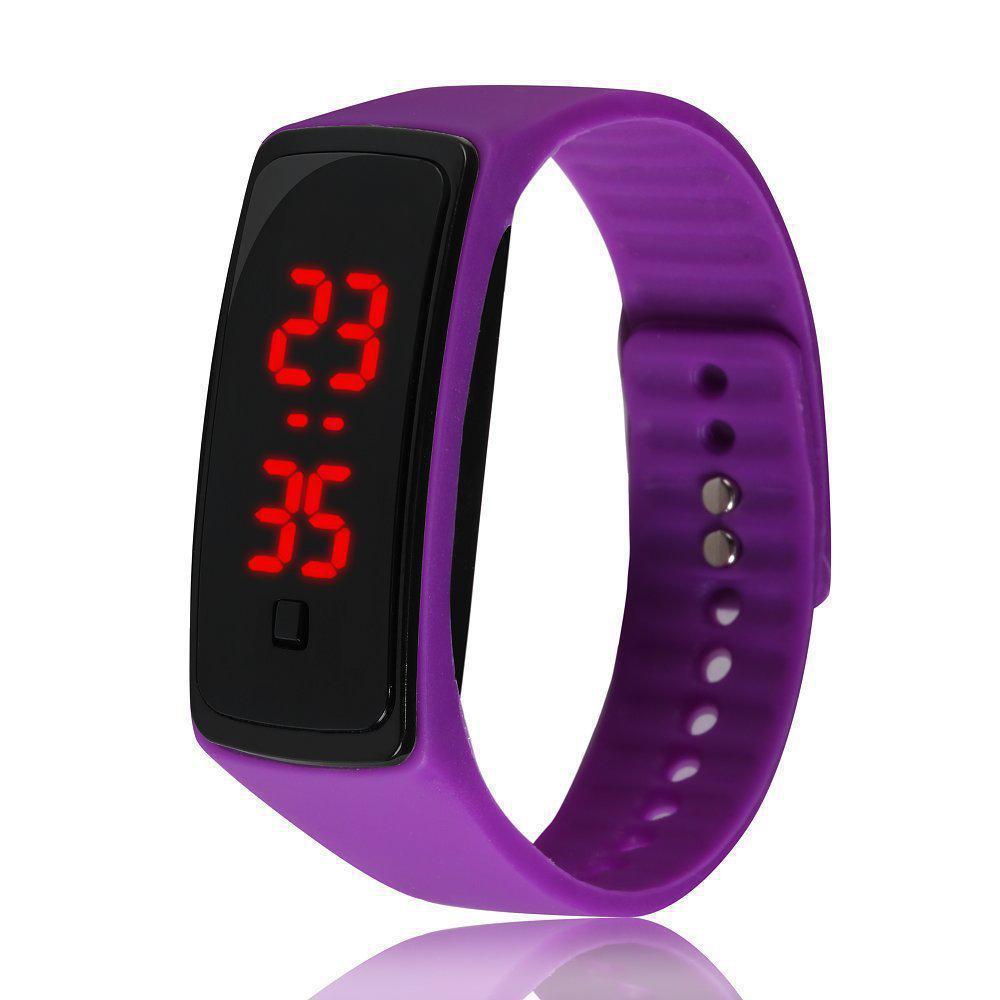 Multifunctional LED Kids' Sunglasses & Watch: Trendy Student Bracelet
