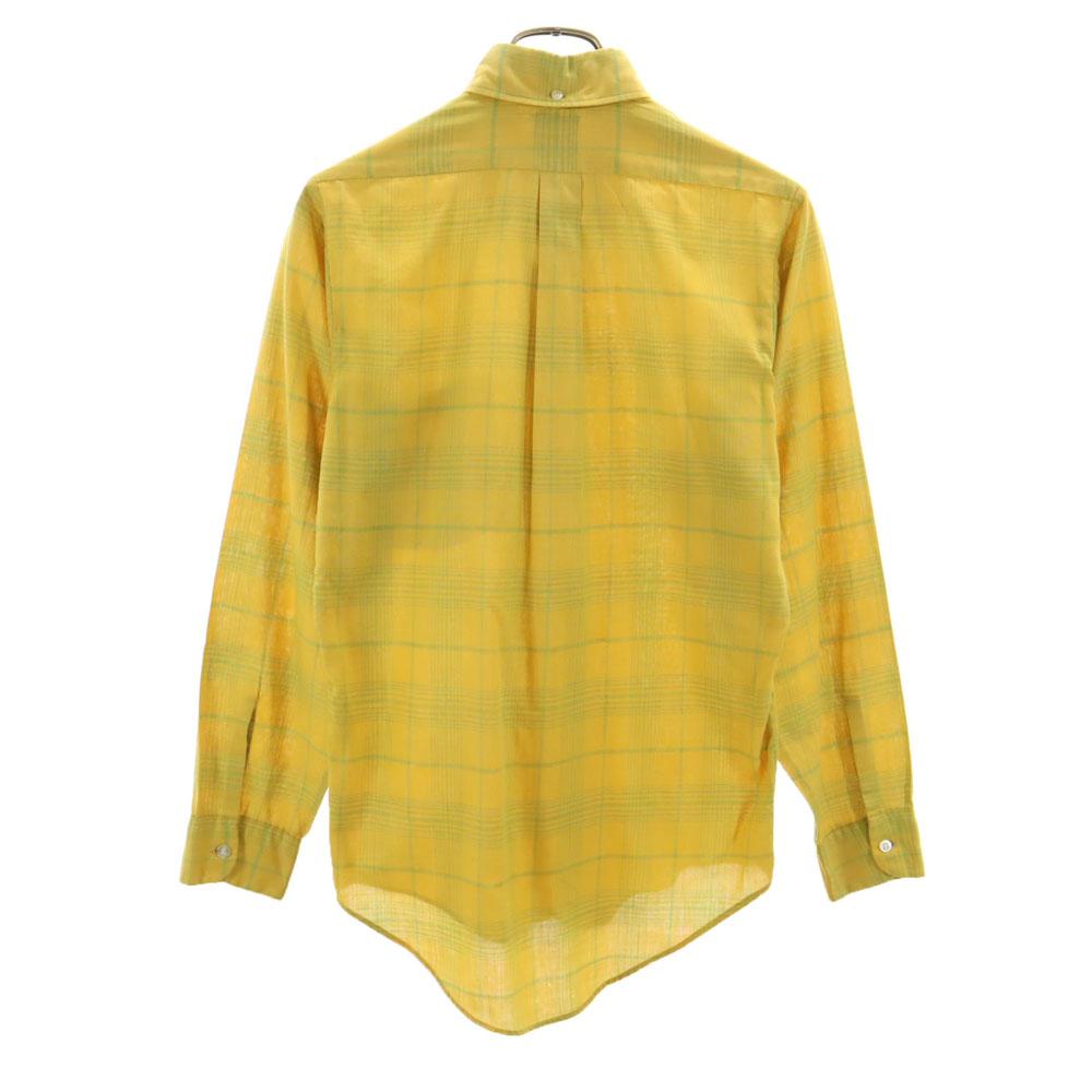 TOWNCRAFT 70s vintage Check Pattern Long sleeve Button down shirt S Men's Used