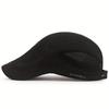 1pc Summer Lightweight Mesh Breathable Beret Cap, Newsboy Cap For Outdoor Running Sports