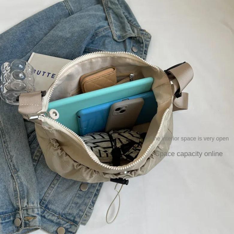 Damen Messenger Bags Neue Mode Nylon Casual Schultertasche Große Kapazität Klassenzimmer Student Pendler Crossbody Schulranzen Tasche