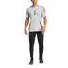 Adidas Aeroready Comfortable Fashionable Simple Versatile Soccer Jersey Men tops Gray JX1954