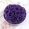 51 Colors Basic Elastic Hair Band for Girls 20/30/50PCS 4cm Simple Solid Color Headband Women Hair Accessories Scrunchies Holder