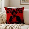 Movie Horror The TTexas Chain Saw MMassacre Cushion Cover Pillowcase Antidustmite Living Room Sofa Decor Cushion Room