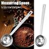 Powdered Milk Mixing Spoon Stainless Steel Tablespoon Coffee Scoop Powder Mixing Spoon Measuring 5/10/15/20/30ML Thicken
