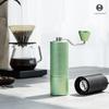 TIMEMORE C3S Manual Coffee 36 Adjustable Coarseness Easy To Stainless Green Grinder, Levels, Lightweight, Portable, Clean, Steel, (Brush Included)