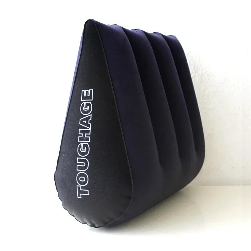 Toughage Soft Comfortable Inflatable Sex Pillow Cushion Enhanced Erotic Sex Positions Wedge Sexual Life Adult Game Furniture