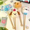 Adorable Cartoon Plush Massage Hammer Handheld Neck Shoulder Meridian Massager For Wholesale Markets