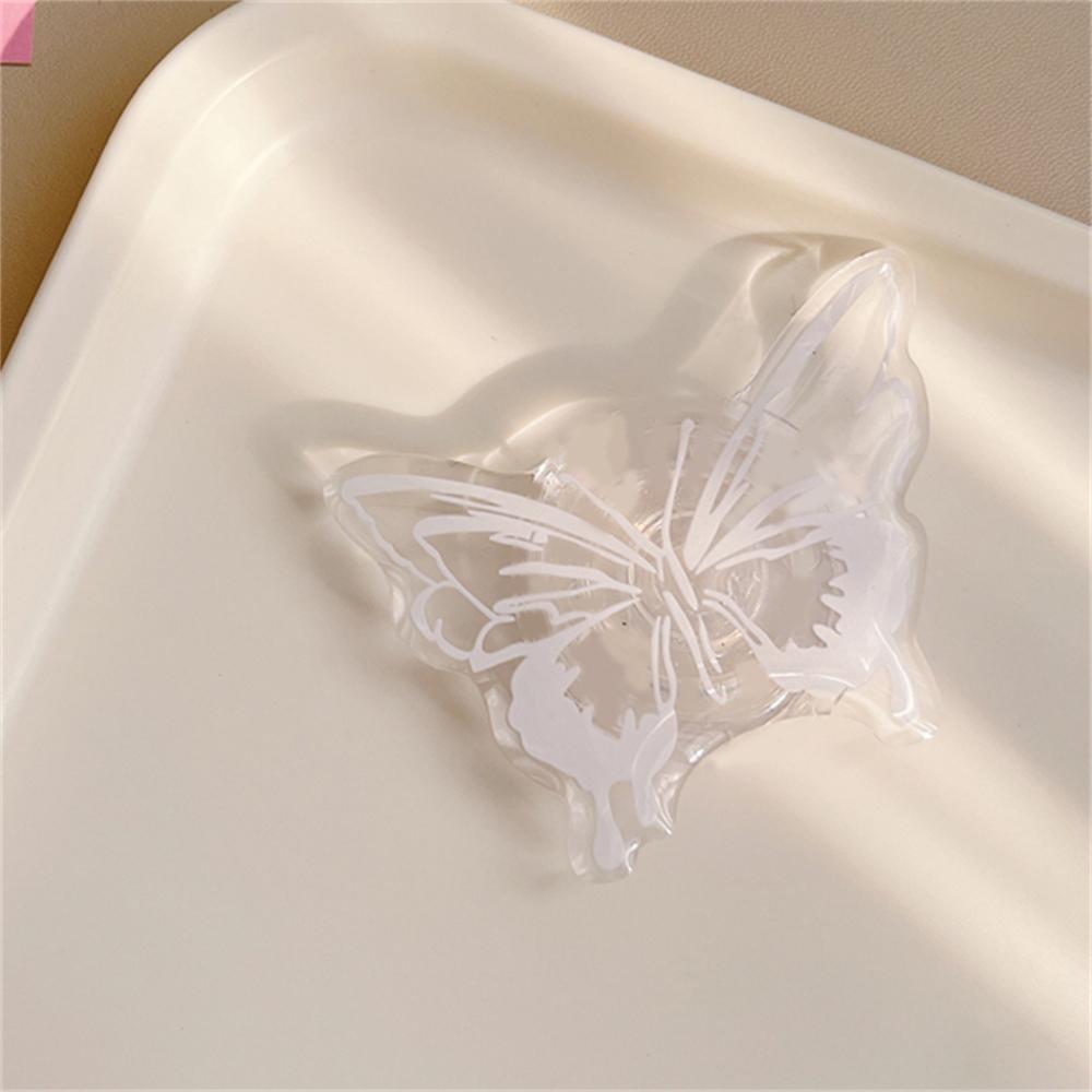 

INS Cute Butterfly Phone Grip Tok Griptok Korea Holder Ring For iPhone Universal Accessories Lovely Bowknot Phone Stand Bracket