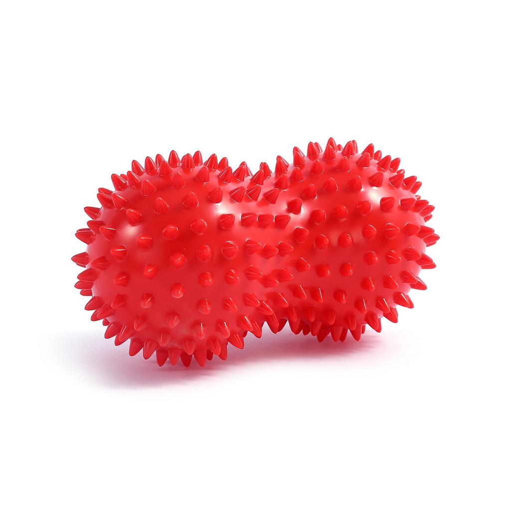 PVC Peanut Shape Massage Yoga Fitness Ball Stress Relax Body Spiky Massager