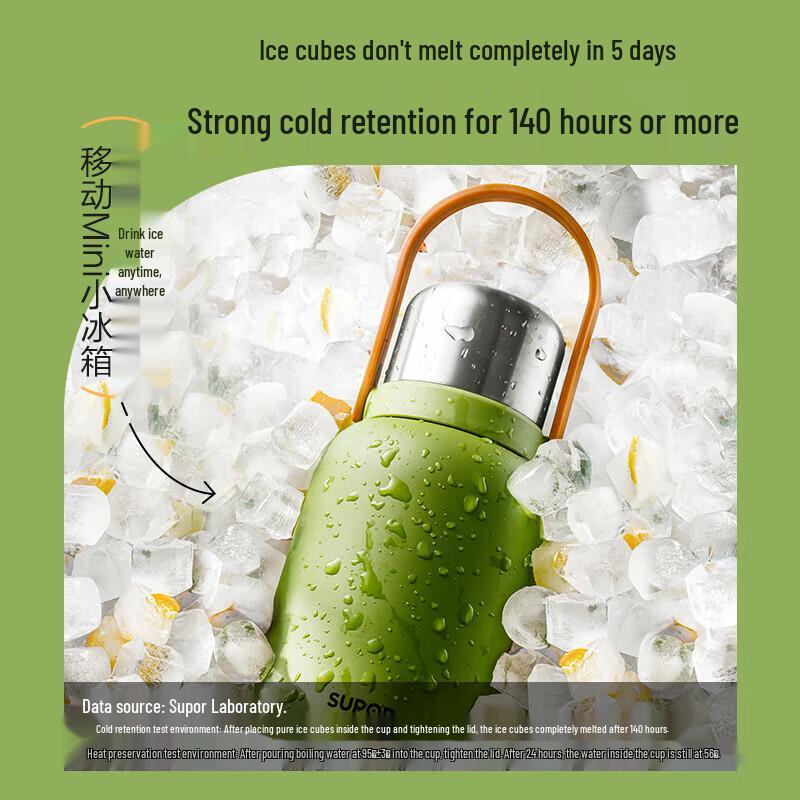 Supor 1L Large Capacity Insulated Dual-Drink Tumbler