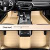 Full Coverage Genuine Leather Starry Sky Car Floor Mats - Double Layered for Thousands of Models