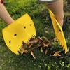 Thickened Outdoor Leaf Grabber: Durable Garden Rake for Collecting Fallen Leaves