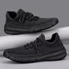 Men's Slip On Walking Shoes Lightweight Breathable Non Slip Running Shoes Casual Fashion Sneakers Knitted Mesh Gym Workout Sports Shoes for Men