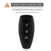 New Silicone Car Key Case For Ford Grand C Max Focus Mondeo Kuga Fiesta Ecosport Transit Kuga Silicone Remote Key Case