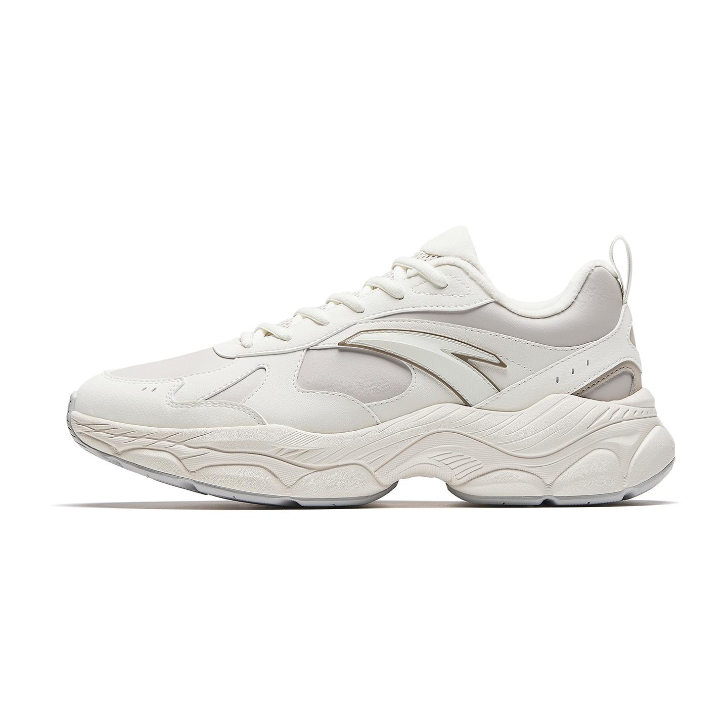 

Anta Chen Guang Synthetic Leather Fabric Fleece Fashion Comfortable Wear-Resistant Shock Absorption Low-Top Casual Shoes Men Casual Shoes 912548802-7 42