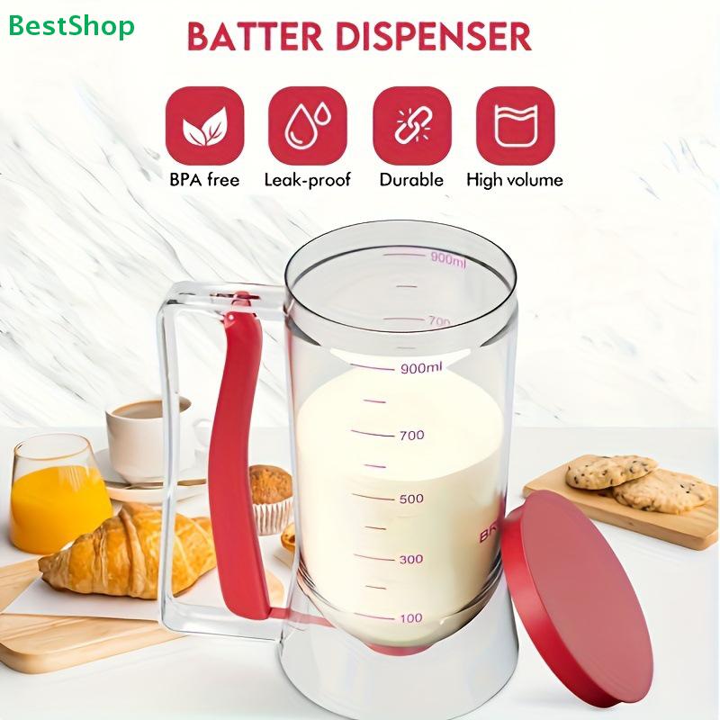 Batter Dispenser Batter Funnel Cupcake Hand Dispenser Measuring Cup Baking Tools