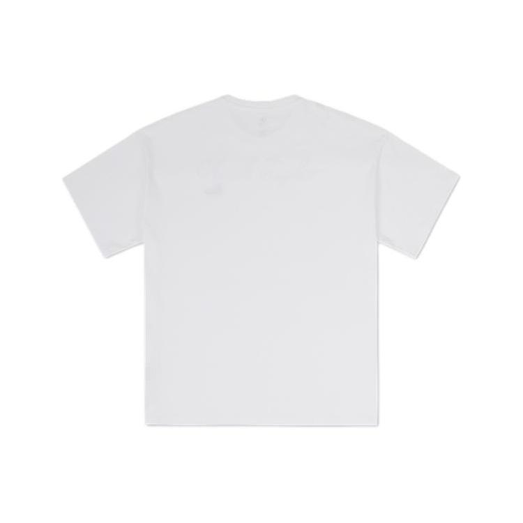 Converse Loose Sneaker Patch T-Shirt Asia Sizing 'White' Unisex 10027239-A01