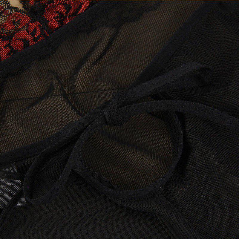 Women Lingerie Sexy Nightwear Underwear Sleepwear Lace Babydoll Dress G-String Vestidos