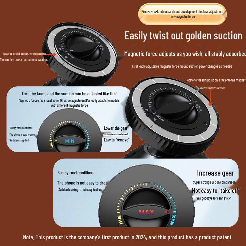 MagSafe Magnetic Car Phone Holder for Air Vent/Dashboard