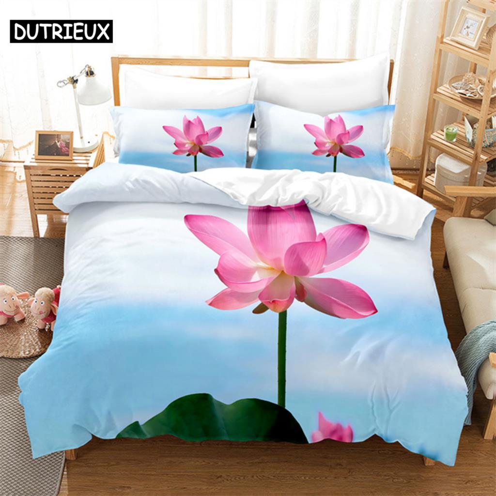 Flower Plants Bedding Set Duvet Cover Set 3d Bedding Digital Printing Bed Linen Queen Size Bedding Set Fashion Design