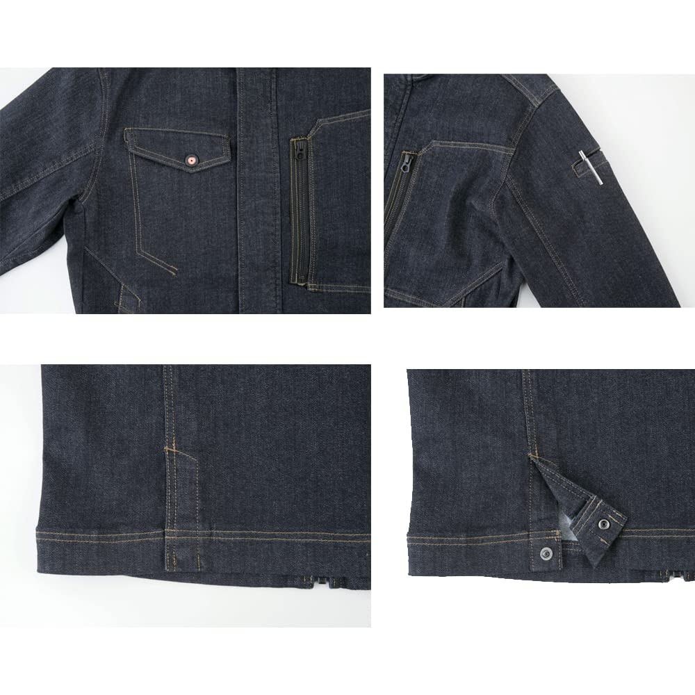 Okawa Clothing Kansai Denimjacke 30012 (1 Indigo, L)