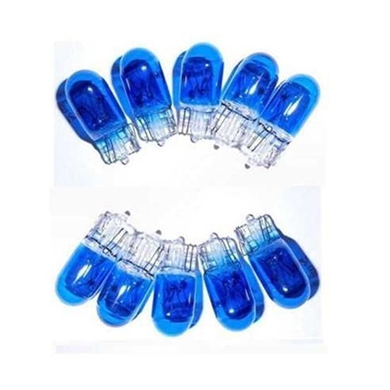 

10 шт., универсальная галогенная лампа T10, 12 В, 5 Вт, простая установка, уплотнение, клиновидная форма, клин