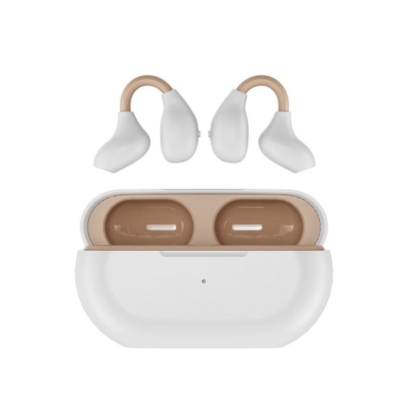 2025 Bluetooth Clip-on Headphones: Waterproof, Noise-Cancelling, Long Battery, Sports Comfort, AI Translation, Sound Leak-Free.