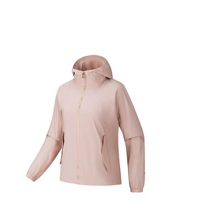

ANTA Women s Color Block Hooded Fleece Jacket L