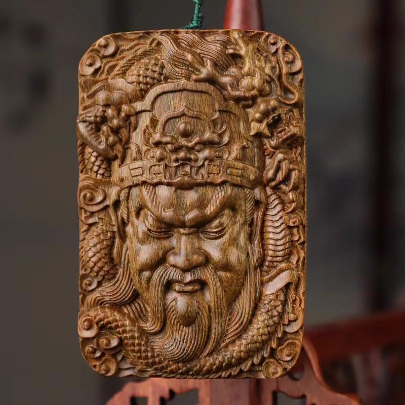 Chengui Zhao Gongming Martial God of Wealth Pendant Necklace – Five Ways God of Wealth Design for Men and Women