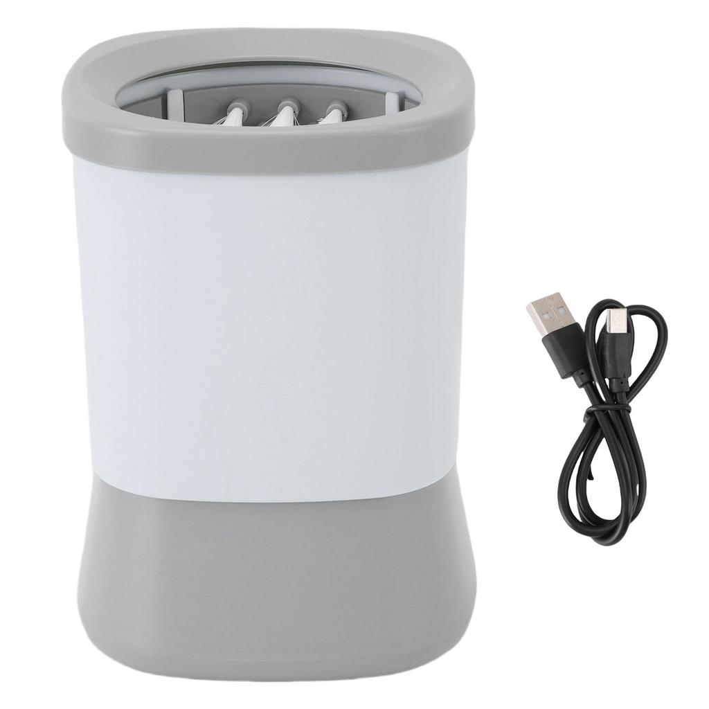 Automatický čistič psích tlapek 2 rychlosti USB dobíjecí elektrický čistič tlapek a nohou pro domácí mazlíčky masážní pohárek pro malé a střední plemena