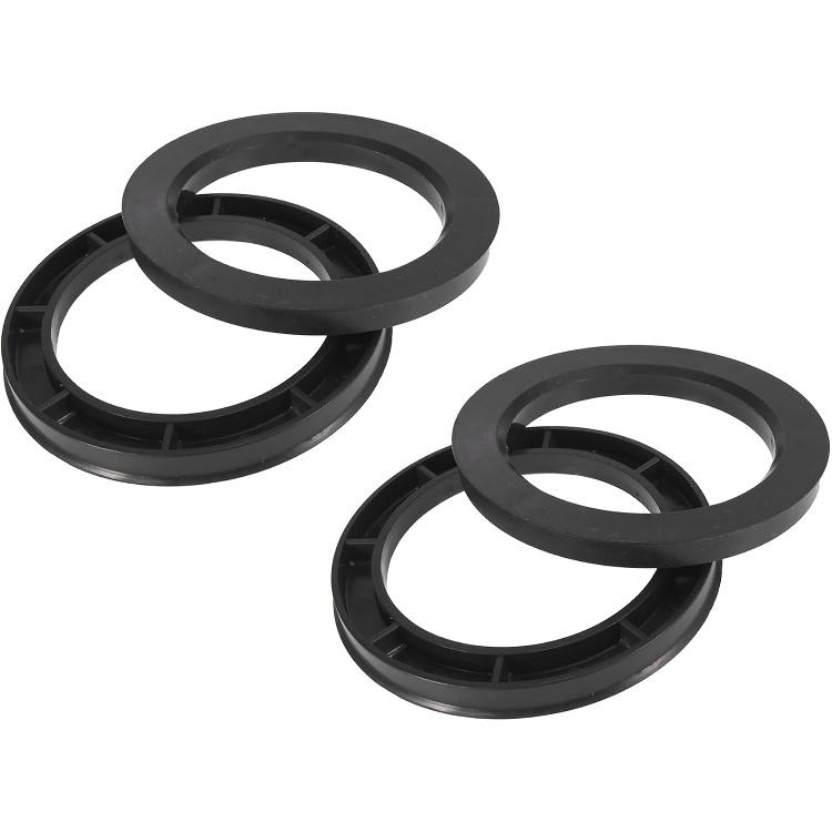 

4 шт. Пластиковые центральные кольца ступицы колеса 78,1 мм - 106 мм, проставки для центрального отверстия диска, автозапчасти