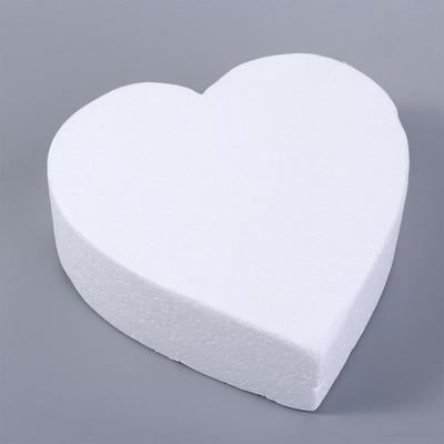 Craft Party Decorations Kitchen Accessories Heart Shaped Polystyrene Practice Model DIY Model Cake Foam Mould Dummy Cake Model