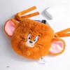 And Jerry Tom Handbag Animal Shaped Plush Wallet Pearl Bundle Mouth Gift