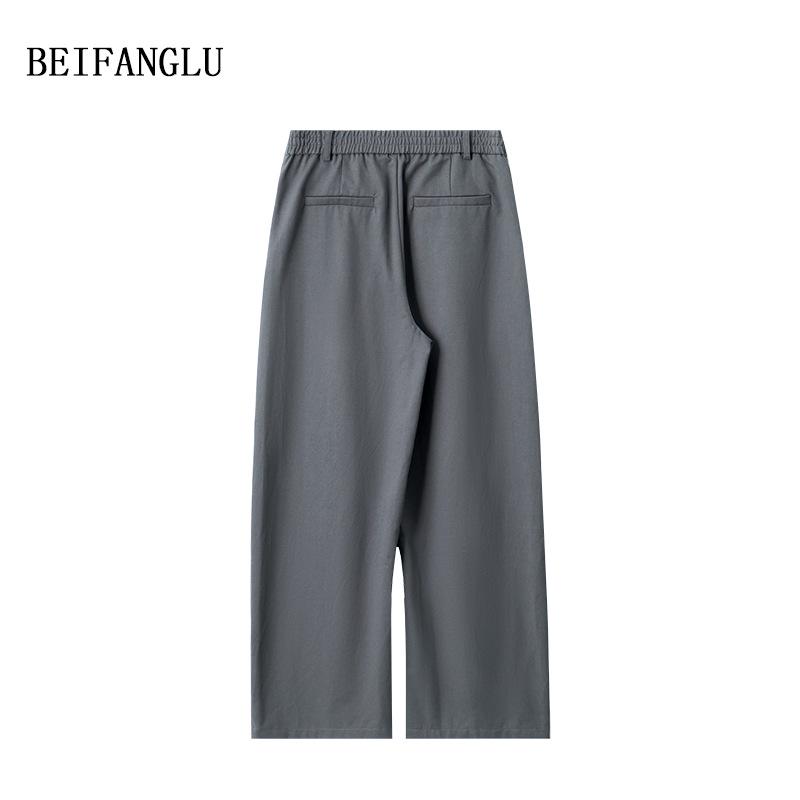 Beilun Deer Women's Casual Loose Straight-Leg Pants - Early Autumn Collection