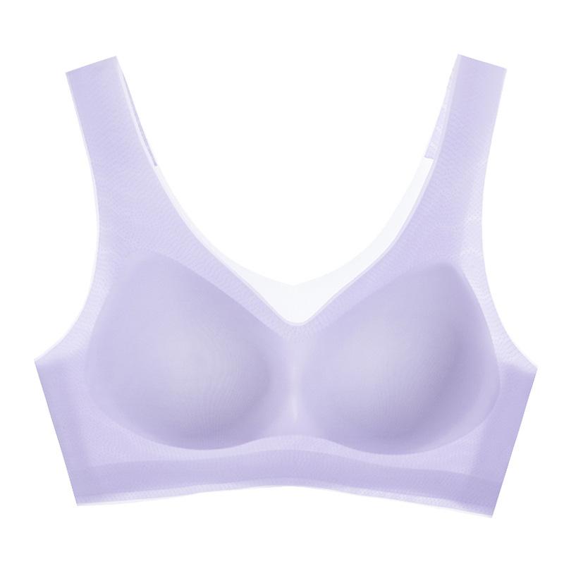 Women S Thin Breathable No Wire Plus Size Comfortable Middle Aged Bra
