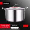 Yingbai 32cm Stainless Steel Soup Pot with Lid