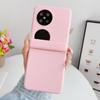 Magnetische effen kleur Huawei Pocket2 hoes - Valbestendig, Opvouwbaar, Scherm & PC Harde beschermhoes