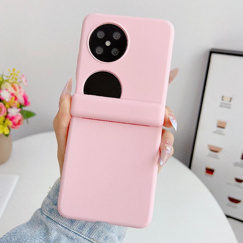 Magnetische effen kleur Huawei Pocket2 hoes - Valbestendig, Opvouwbaar, Scherm & PC Harde beschermhoes