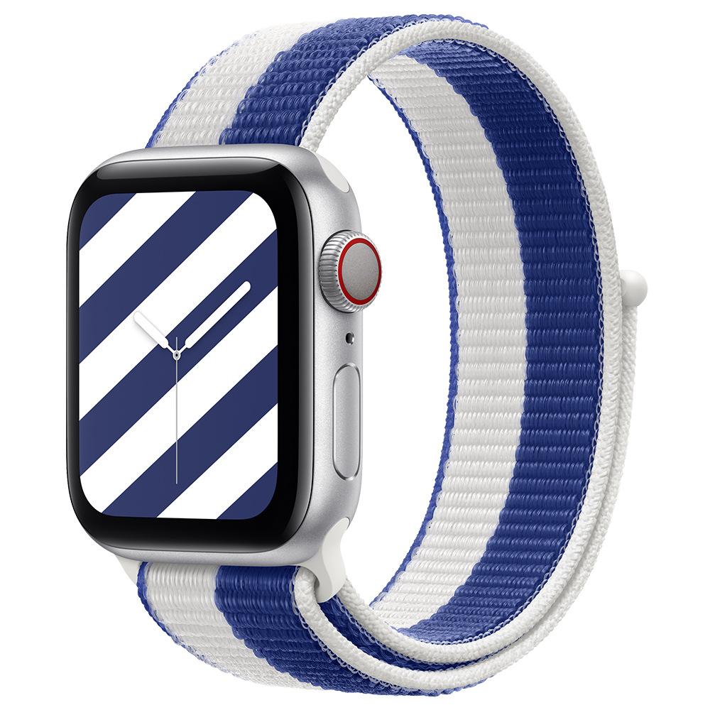 Nylon Sports Loop Strap for Apple Watch SE 6 7  3 4 5 WatchBand iWatch 42mm 38mm 41mm 45mm  Smartwatch International Bracelet