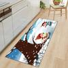 Christmas Kitchen Sand Carpet Doormat Long Floor Mat