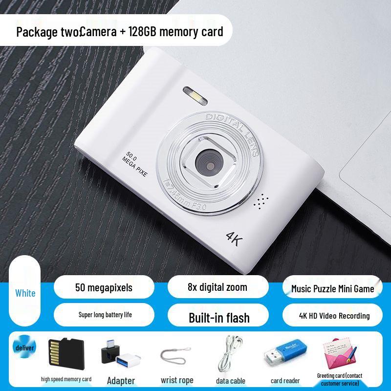 5000W Pixel HD Portable Digital Student Camera with CCD