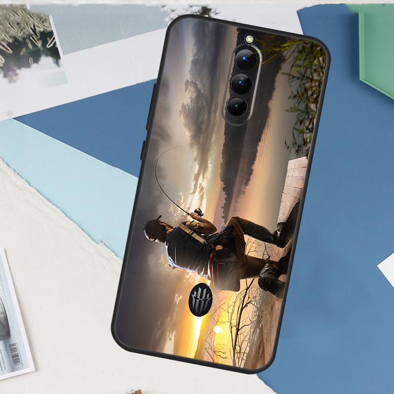 Fish Fishing Fisherman For Nubia Red Magic 10 9 8 Pro Plus 6 7 Pro 6S 7S 5G 6R RedMagic 8S 9S Pro Plus Phone Case