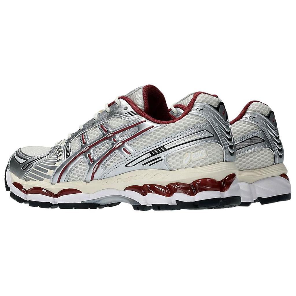 Asics Gel Kayano 12.1 Silver Red Unisex Sneakers 1203A759-102